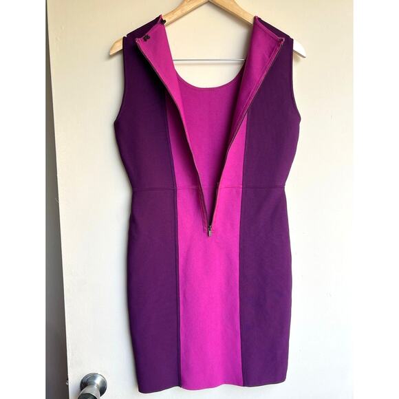BCBGMaxAzria Purple and Pink Mini Dress - Picture 6 of 15